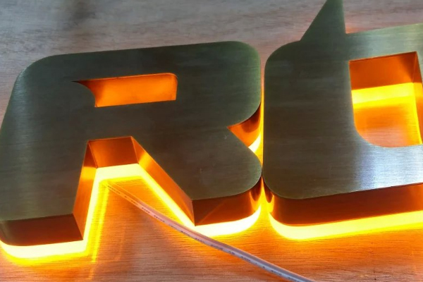 金屬發(fā)光字 金屬發(fā)光字