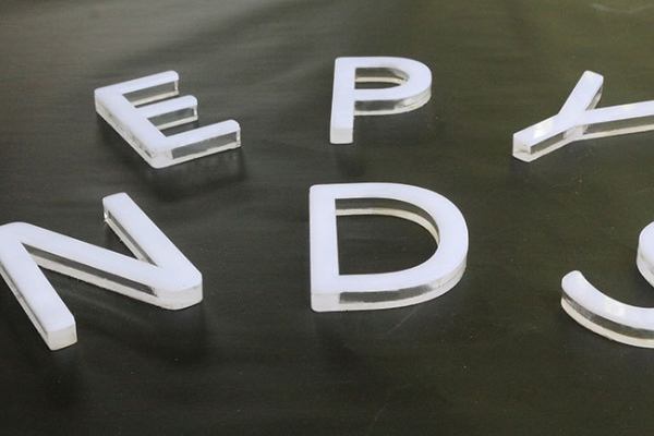 水晶字展示 水晶字展示