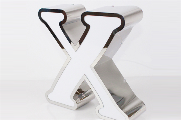 廣告雕刻機加工的廣告字 廣告雕刻機加工的廣告字